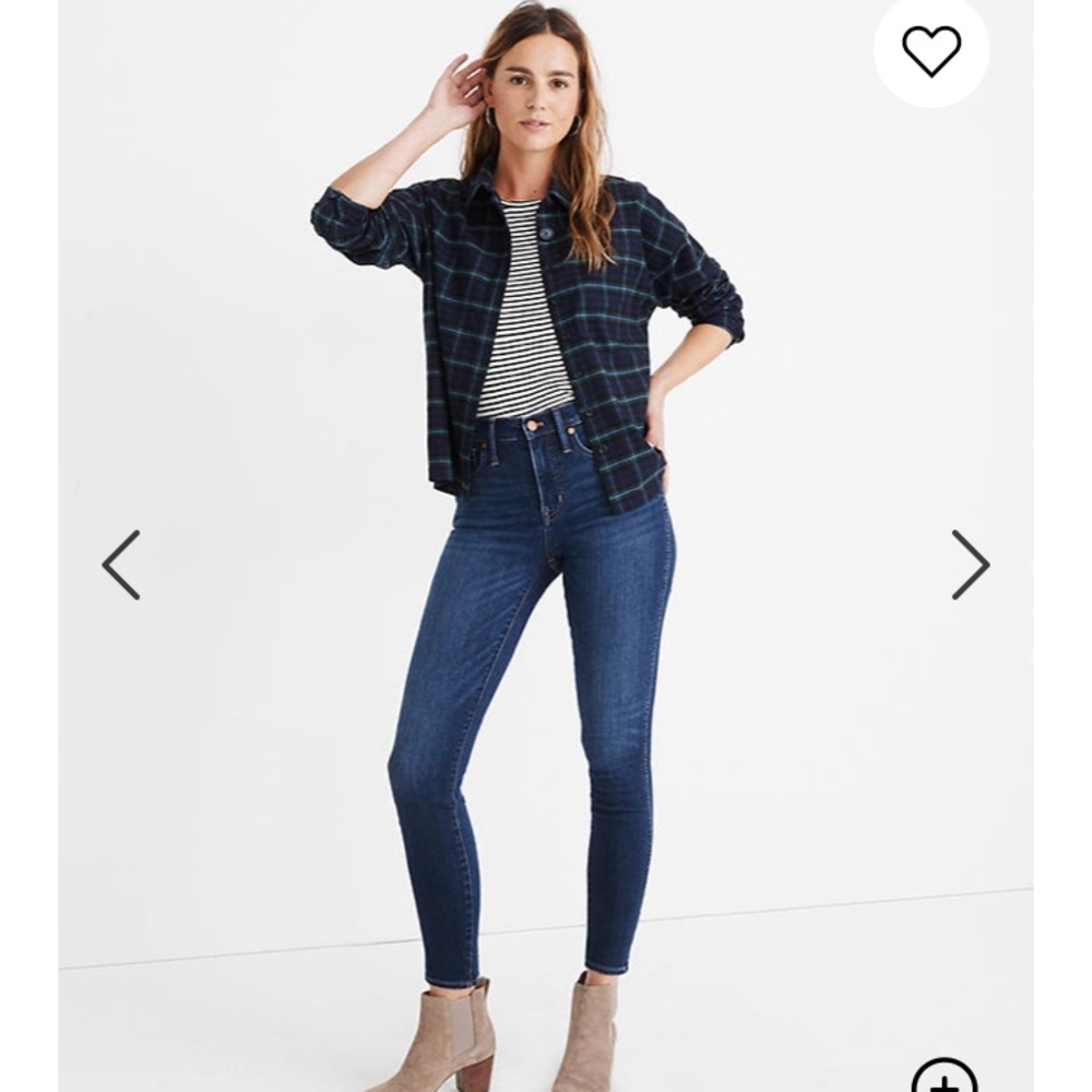 Tall 10” High-Rise Skinny Jeans: Insuluxe Denim